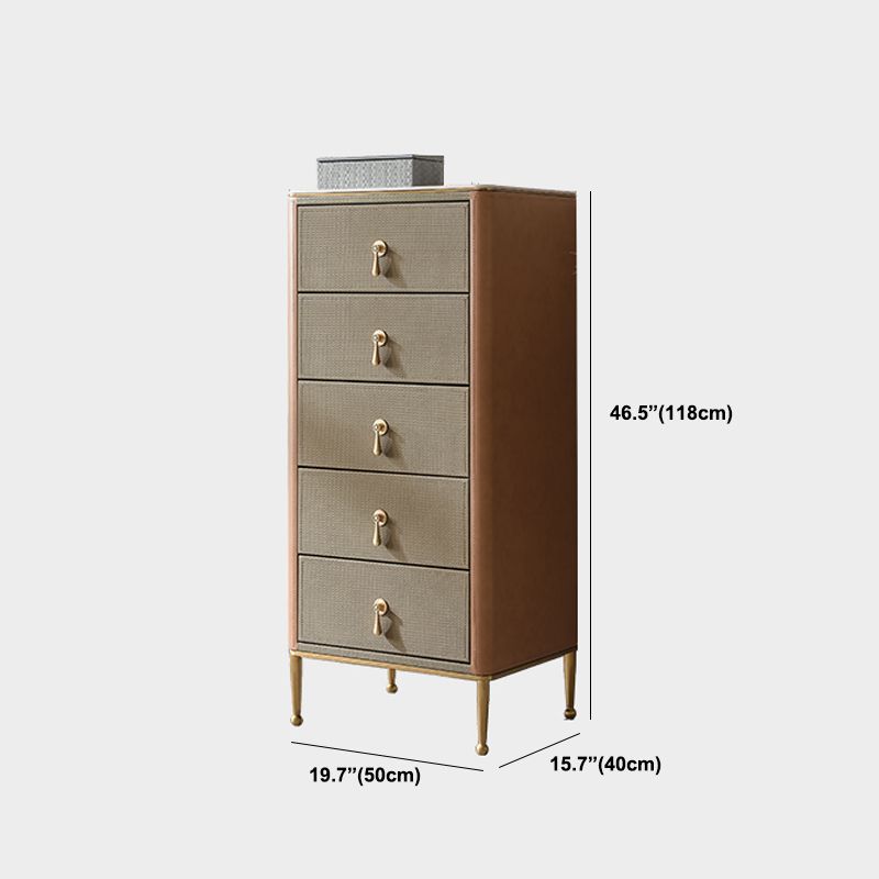 Glam verticaal dressoir 3/4/5 laden opslag dressoir voor eetkamer