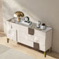 Glam Sideboard Gabinetto del salotto tavolo da soggiorno con cassetti e conservazione