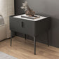 Modern Slate Nightstand Lower Shelf Bedside Cabinet with Drawer for Bedroom Clearhalo 'Bedroom Furniture' 'furn' 'furn_night_stand' 'Furniture' 'night_stand' 'Nightstands' 1200x1200_860eb6bb-1b18-4a17-8dfd-3346e3fc3c06