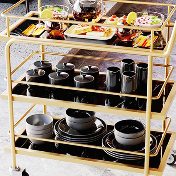 33.86"H Rolling Modern Prep Table Metal Prep Table for Home Use Clearhalo 'furn' 'furn_kitchen_islands_carts' 'Furniture' 'Kitchen & Dining Furniture' 'Kitchen Islands & Carts' 'kitchen_islands_carts' 1200x1200_860fc95c-717f-467e-98b6-c6843c0dde97