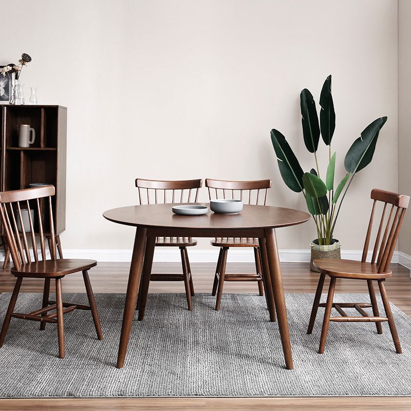Round Rubberwood Solid Wood Dining Table Simplicity Style Dining Room Collection Clearhalo ' dining_table' 'Dining Tables & Seating' 'Dining Tables' 'furn' 'furn_dining_table' 'Furniture' 'furniture_dining_table' 'Kitchen & Dining Furniture' 'kitchen&dining_furn' 'kitchen' 'kitchen_dining_table' 1200x1200_860fd334-cc8e-47fe-832f-30e801a85635