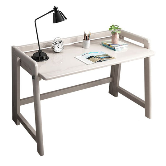 17 "brede eigentijdse schrijfbureau vouwen massief houten kantoor bureau