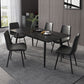 Metal Industrial Rectangle Dining Table Sintered Stone Top Table with Black Legs Clearhalo ' dining_table' 'Dining Tables & Seating' 'Dining Tables' 'furn' 'furn_dining_table' 'Furniture' 'furniture_dining_table' 'Kitchen & Dining Furniture' 'kitchen&dining_furn' 'kitchen' 'kitchen_dining_table' 1200x1200_8610e299-ce96-4ade-a311-8490efcf662d
