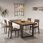 Rectangle Dining Room Dinner Table Kitchen Solid Wood Dining Table