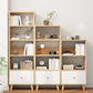 Contemporary Standard Book Shelf Engineered Wood Open Bookcase