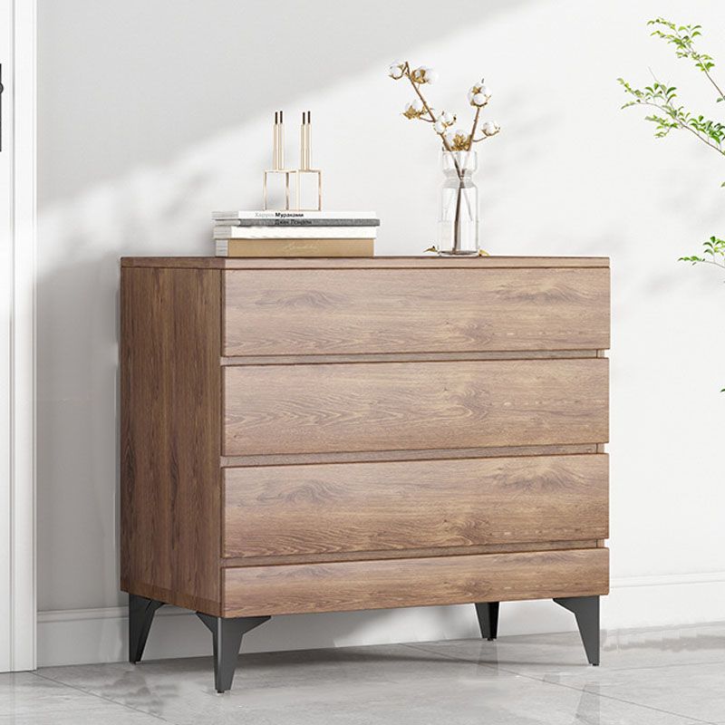 15.7 "W Cofre de almacenamiento contemporáneo Madera de almacenamiento para el cofre de almacenamiento para el hogar