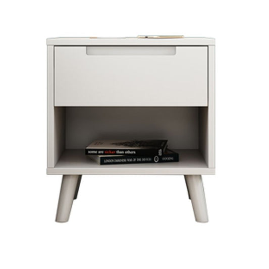 Wooden Bedside Cabinet Modern Minimalist Open Bedside Table with Legs Clearhalo 'Bedroom Furniture' 'furn' 'furn_night_stand' 'Furniture' 'night_stand' 'Nightstands' 1200x1200_861a2e71-1b8b-4919-86c5-011f5f6b5a30
