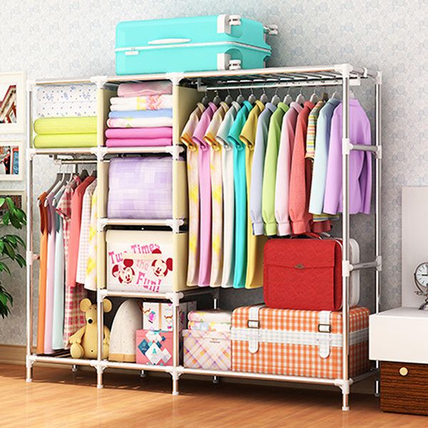 Armadio in metallo in stile contemporaneo armadio a 3 porte per casa