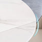 Contemporary Dining Room Dinner Table Pedestal Extendable Dining Table
