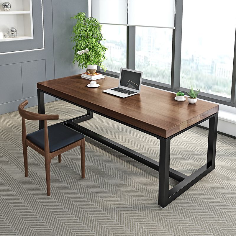 Industrial 29.53 "Escritorio de escritura de alto escritorio de madera Rectangular de la oficina