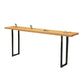 Solid Wood Bar Dining Table Rectangle Industrial Bar Table with Sled Base Clearhalo 'Bar Furniture' 'Bar Tables' 'bar_tables' 'furn' 'furn_bar_tables' 'Furniture' 'furniture_bar_tables' 'Kitchen & Dining Furniture' 1200x1200_8621d700-3821-411d-b603-b1142594f9cf