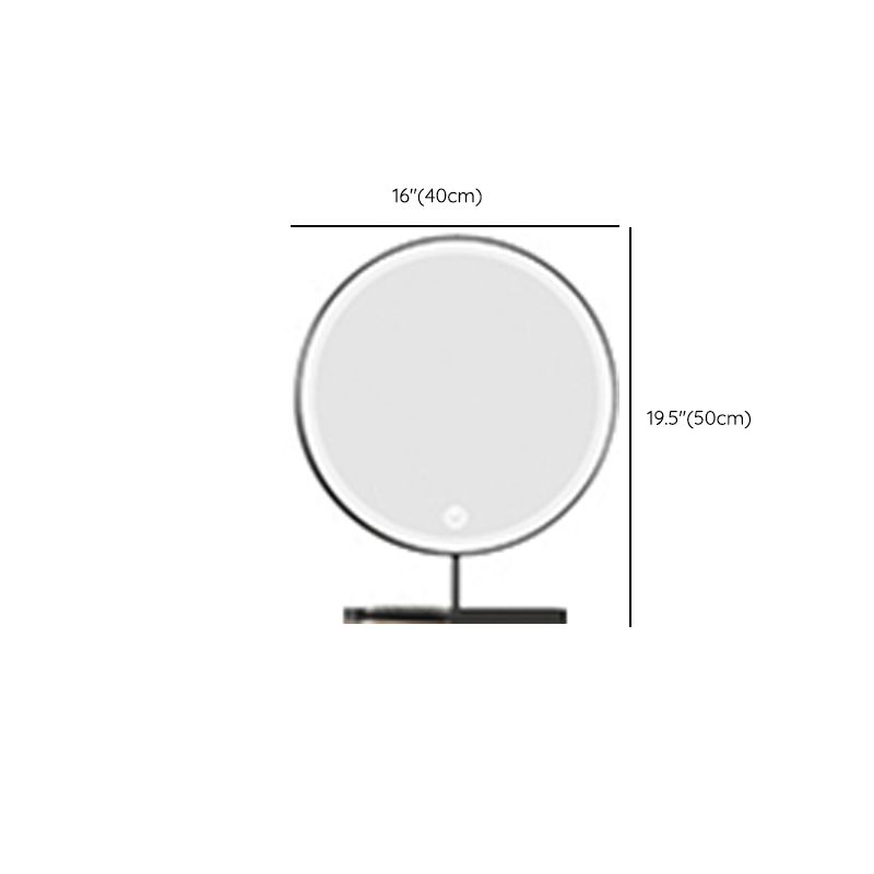 Modern With Drawer Solid Wood Lighted Mirror Bedroom Make-up Vanity Clearhalo 'Bedroom Furniture' 'furn' 'furn_makeup_vanities' 'Furniture' 'Makeup Vanities' 'makeup_vanities' 1200x1200_86235e47-8a4d-4fdd-ba62-82567385dac9