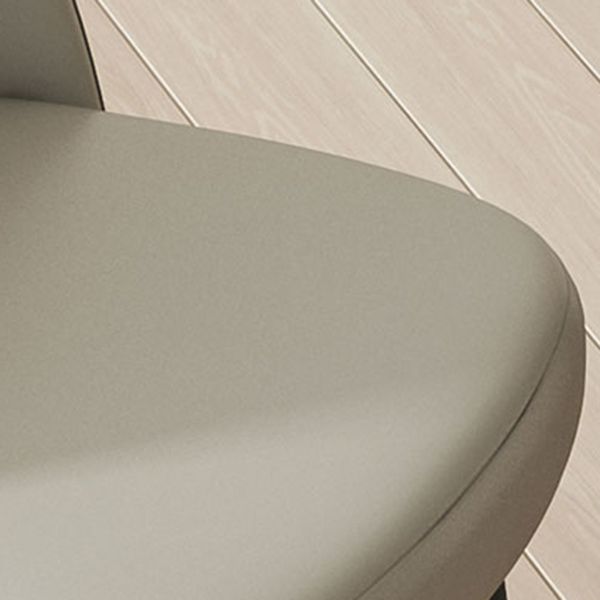 Glamlose esslose Esstühle Kunstleder Haus Essneitenstuhl