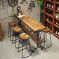 1/4 Pieces Luxurious Rectangular Pub Table Set Solid Wood Counter Table with Stools Clearhalo 'Bar Furniture' 'furn' 'furn_home_bar_bar_sets' 'Furniture' 'Home Bars & Bar Sets' 'home_bar_bar_sets' 'Kitchen & Dining Furniture' 1200x1200_8629c2b8-198e-4bab-a333-c7f3c7d39f72