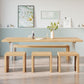 Contemporary Khaki Standard Dining Table Solid Wood Rectangle Dining Table with Double Pedestal Base Clearhalo ' dining_table' 'Dining Tables & Seating' 'Dining Tables' 'furn' 'furn_dining_table' 'Furniture' 'furniture_dining_table' 'Kitchen & Dining Furniture' 'kitchen&dining_furn' 'kitchen' 'kitchen_dining_table' 1200x1200_862ce7d5-1ab3-4889-8e9c-4e94e246e1e9