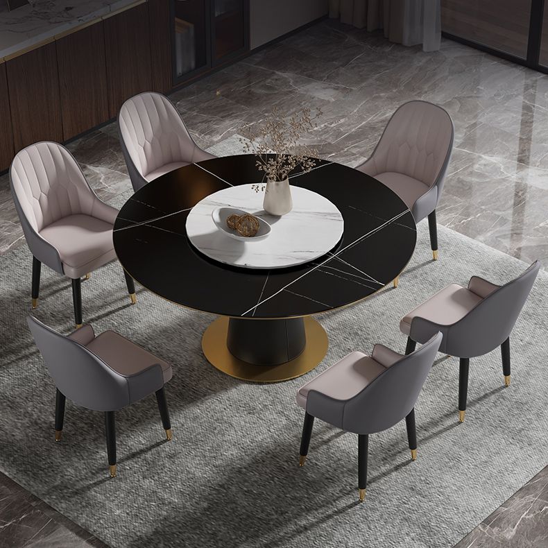 Glam Style Metal Dining Chairs Kitchen Dining Arm Side Chair (Set of 2) Clearhalo ' kitchen&dining_furn' 'Dining Chairs' 'Dining Tables & Seating' 'dining_chair' 'furn' 'furn_dining_chair' 'Furniture' 'furniture_dining_chair' 'Kitchen & Dining Furniture' 'kitchen' 1200x1200_862dbab4-5e22-4c00-a5d5-300d1494097a