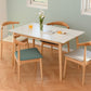 Scandinavian Rubberwood Open Side Chair Multi-color Dining Chair with 4 Legs Clearhalo ' kitchen&dining_furn' 'Dining Chairs' 'Dining Tables & Seating' 'dining_chair' 'Furniture' 'furniture_dining_chair' 'Kitchen & Dining Furniture' 'kitchen' 1200x1200_863210b2-43bc-417c-aac3-5d5af0855129