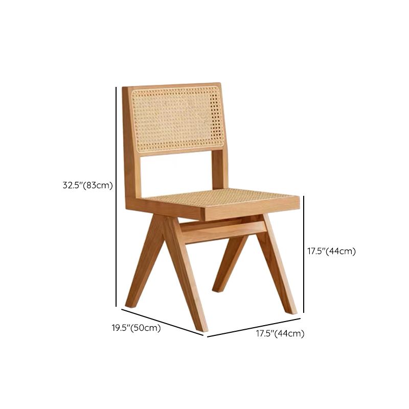 1/2/4/6 PCS Solid Wood Dining Room Set moderne stijl eetgelegenheid met rechthoekige tafel