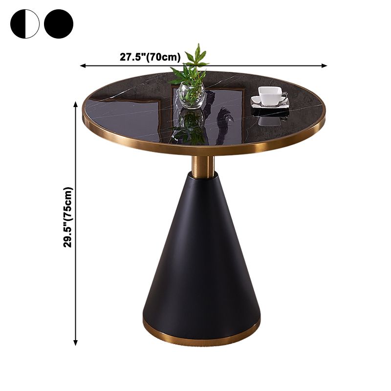 Round Shape Luxury Dining Table Three-Color Fixed Table with Sintered Stone Clearhalo ' dining_table' 'Dining Tables & Seating' 'Dining Tables' 'furn' 'furn_dining_table' 'Furniture' 'furniture_dining_table' 'Kitchen & Dining Furniture' 'kitchen&dining_furn' 'kitchen' 'kitchen_dining_table' 1200x1200_8634e6cc-a8df-4b1b-840f-bdbf70f22bbe