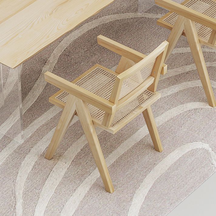 Modern 1/2/3/4/5 Pieces Rectangle Dining Set Solid Wood Dining Table with Chairs