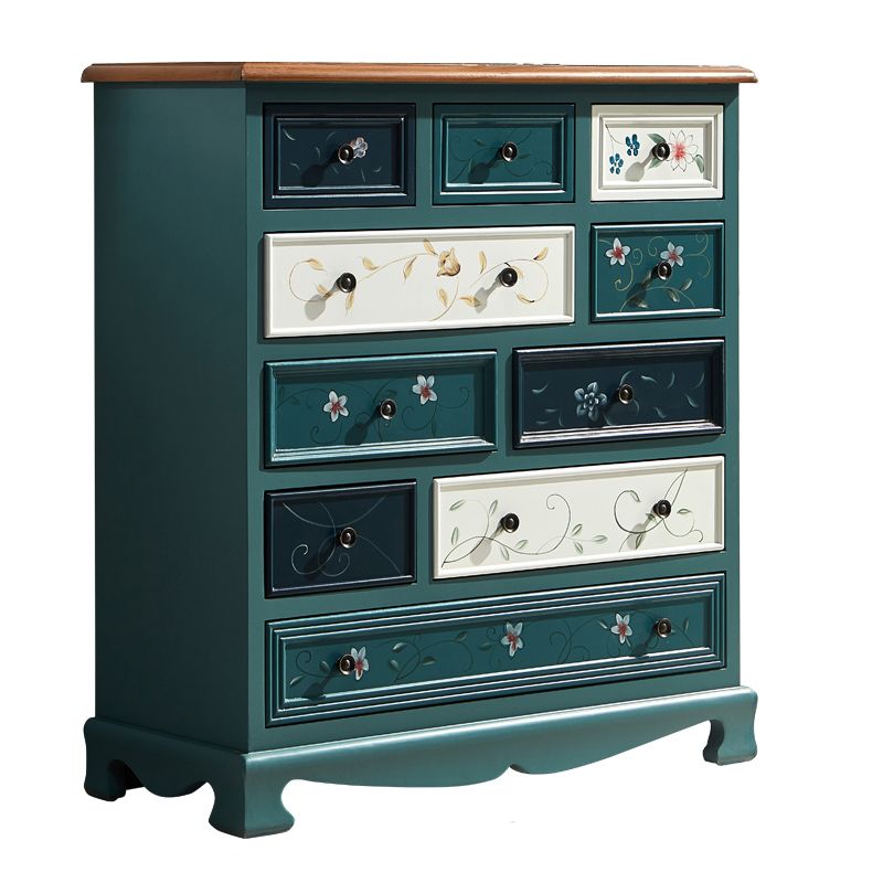 Bedroom Wooden Storage Chest Retro Storage Chest Dresser with Multi Drawers Clearhalo 'Bedroom Furniture' 'Dressers & Chests' 'dressers_chests' 'furn' 'furn_dressers_chests' 'Furniture' 1200x1200_8635235f-3558-49b8-8b02-8ff8a2b03410