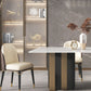 Luxury Sintered Stone Top Dining Table Rectangle Indoor Table with Double Pedestal Clearhalo 'Dining Tables & Seating' 'Dining Tables' 'dining_table' 'furn' 'furn_dining_table' 'Furniture' 'furniture_dining_table' 'Kitchen & Dining Furniture' 'kitchen' 'kitchen_dining_table' 1200x1200_8636330b-8e73-4cd0-9392-87b56fc67a41