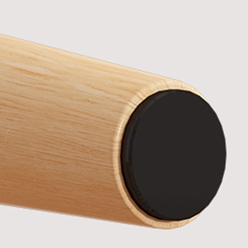 Moderno semplice 1 tavolino da caffè singolo tavolino in legno - 15,75 "D