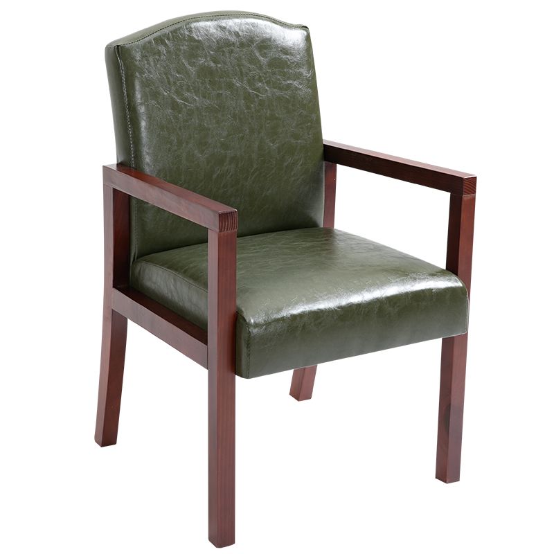 Contemporary Kitchen Square Dining Chair Parsons Dining Side Chair with Wooden Legs Clearhalo ' kitchen&dining_furn' 'Dining Chairs' 'Dining Tables & Seating' 'dining_chair' 'furn' 'furn_dining_chair' 'Furniture' 'furniture_dining_chair' 'Kitchen & Dining Furniture' 'kitchen' 1200x1200_863c9769-b7e0-4365-a5ad-54a4845ed6f4