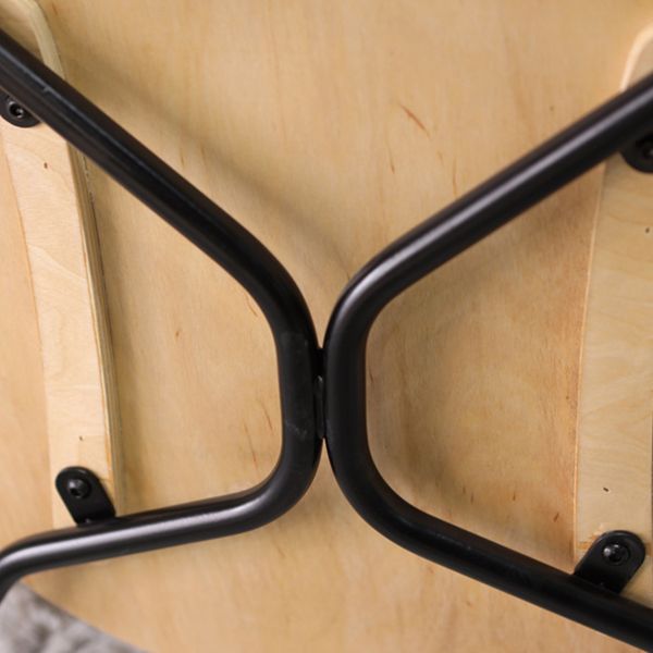 Modern Style Low Back Bar-stool Wooden Bar Stool with Metal Legs Clearhalo 'Bar Furniture' 'Bar Stools' 'bar_stools' 'furn' 'furn_bar_stools' 'Furniture' 'furniture_bar_stools' 'Kitchen & Dining Furniture' 1200x1200_863ebcb0-49d3-4cda-b449-64009e06845b