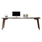 Modern Style Curved Office Desk Solid Wood Writing Desk for Home Clearhalo 'furn' 'furn_office_desk' 'Furniture' 'furniture_office_desk' 'Office Desks' 'Office Furniture' 'office_desk' 1200x1200_86442b02-b5b3-4810-b405-1eebfc354b04