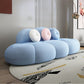 Contemporary Polyester Sofa Stain Resistant Armless Settee for Living Room