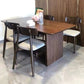 Rectangle Casual Dining Table Wood Color Double Pedestal with Solid Wood Clearhalo ' dining_table' 'Dining Tables & Seating' 'Dining Tables' 'furn' 'furn_dining_table' 'Furniture' 'furniture_dining_table' 'Kitchen & Dining Furniture' 'kitchen&dining_furn' 'kitchen' 'kitchen_dining_table' 1200x1200_8647ad8e-facf-4bbf-ba9f-82fc0f0f723b
