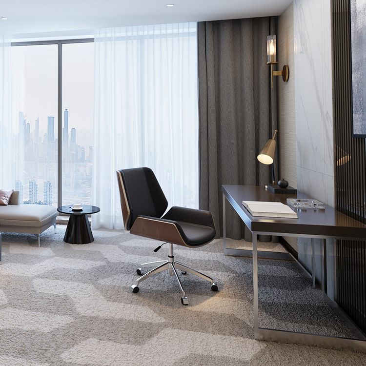 Mid Back Conference Chair Modern Style Faux Leather Armless Chair Clearhalo 'furn' 'furn_office_chair' 'Furniture' 'furniture_office_chair' 'Office Chairs' 'Office Furniture' 'office_chair' 1200x1200_864ad90f-b73a-40a0-ae4b-22c62a5e15a9