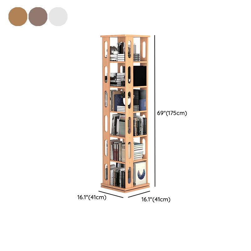 Mid Century Modern Open Storage Bookcase with Shelves for Home Office Clearhalo 'Bookcases' 'furn' 'furn_bookcases' 'Furniture' 'Office Furniture' 1200x1200_864c49b5-c8ab-4675-99f9-00c0cbdd954b