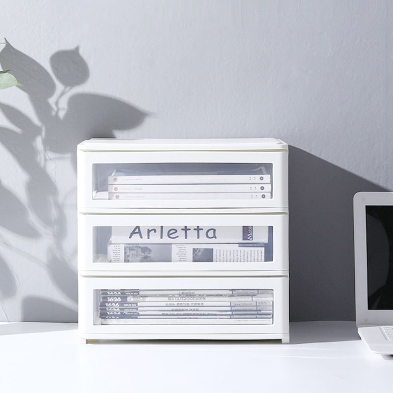 Contemporary Cabinet Plastic Vertical File Cabinet with Drawers Clearhalo 'Filing Cabinets' 'filling_cabinets' 'furn' 'furn_filling_cabinets' 'Furniture' 'Office Furniture' 1200x1200_864c850c-e208-4ef3-b1c7-25ae1a3cf47e