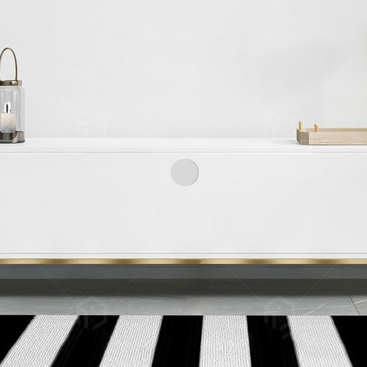 Wooden TV Stand Console Glam Media Console TV Stand for Living Room Clearhalo 'furn' 'furn_tv_stands_entertainment_centers' 'Furniture' 'Living Room Furniture' 'TV Stands & Entertainment Centers' 'TV Stands & Media Storage Furniture' 'tv_stands_entertainment_centers' 1200x1200_864e20a2-5333-4926-8bd0-f1b0e516fa81