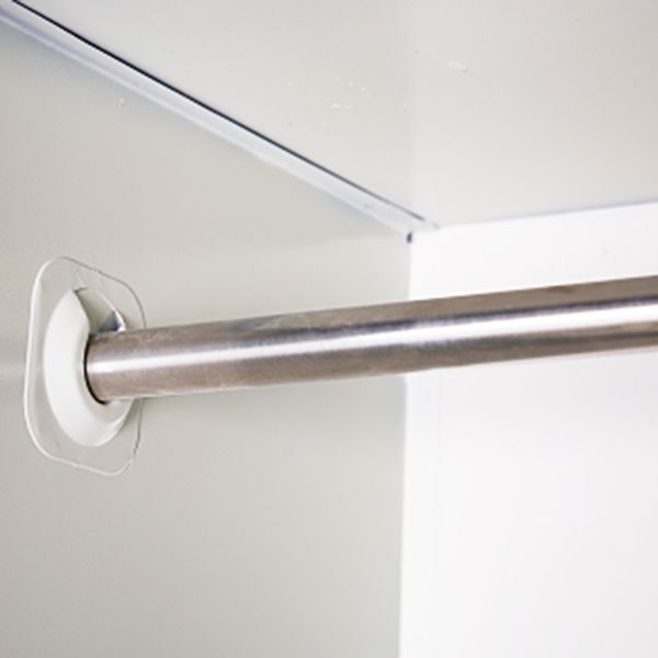 Metalen eigentijdse kast voor thuisgrijs scharnierende deur opbergkast