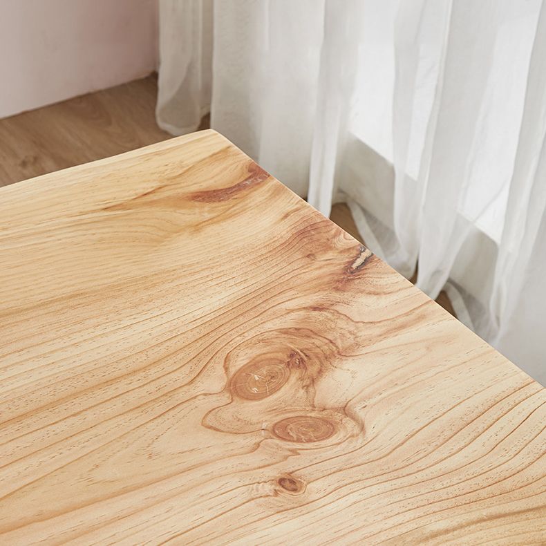 Solid Wood Rectangle Dining Table Modern Contemporary Pine Wood Table with 4 Legs Clearhalo ' dining_table' 'Dining Tables & Seating' 'Dining Tables' 'furn' 'furn_dining_table' 'Furniture' 'furniture_dining_table' 'Kitchen & Dining Furniture' 'kitchen&dining_furn' 'kitchen' 'kitchen_dining_table' 1200x1200_8652ff55-1e9c-4f4f-98e4-a9f670d20210