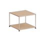 Contemporary Style Coffee Cocktail Table Metal 4 Legs Coffee Table