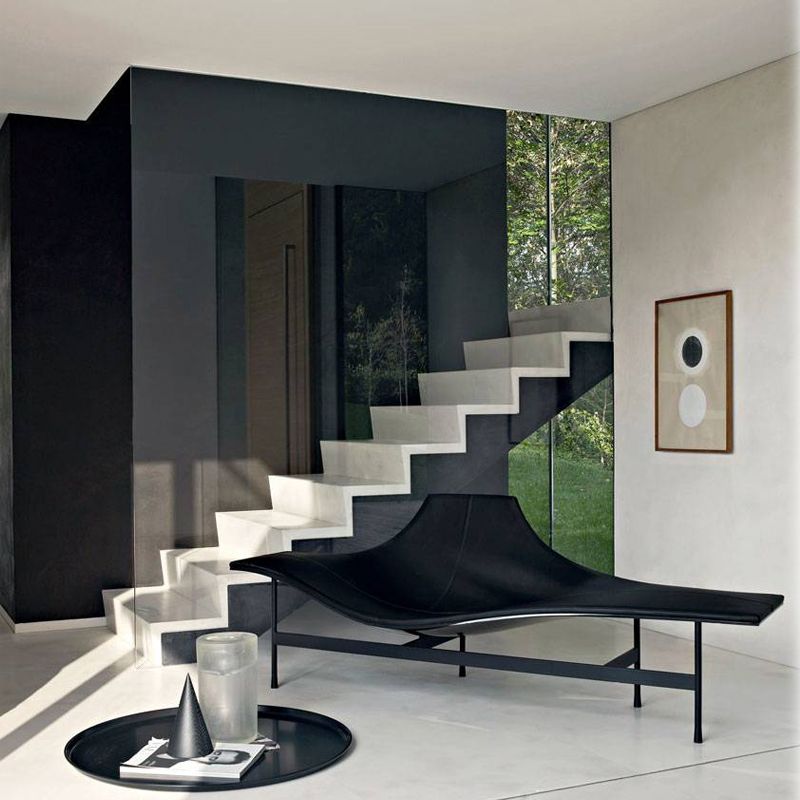 Modern Chaise Lounge Couch Solid Color Chaise Lounge for Living Room Clearhalo 'Chairs & Seating' 'Chaise Lounge' 'chaise_lounge' 'furn' 'furn_chaise_lounge' 'Furniture' 'Living Room Furniture' 1200x1200_8657bbba-a226-463e-98be-dfc600c549d0