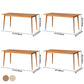 Modern Rectangle Dining Table Solid Wood Table with 4 Legs for Home Kitchen Dinner Clearhalo ' dining_table' 'Dining Tables & Seating' 'Dining Tables' 'furn' 'furn_dining_table' 'Furniture' 'furniture_dining_table' 'Kitchen & Dining Furniture' 'kitchen&dining_furn' 'kitchen' 'kitchen_dining_table' 1200x1200_8658000c-5d84-4cfc-8d02-532affeaf87e