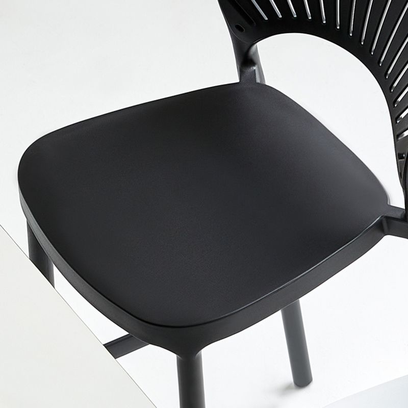 Stack-able Modern Footrest Bar Stool Low Back Plastic Rectangular Counter Stool Clearhalo 'Bar Furniture' 'Bar Stools' 'bar_stools' 'furn' 'furn_bar_stools' 'furniture_bar_stools' 'Kitchen & Dining Furniture' 'kitchen&dining_furn' 'kitchen' 'kitchen_furn' Furniture' 1200x1200_865a491d-f66b-418d-a900-e0e85342a07e