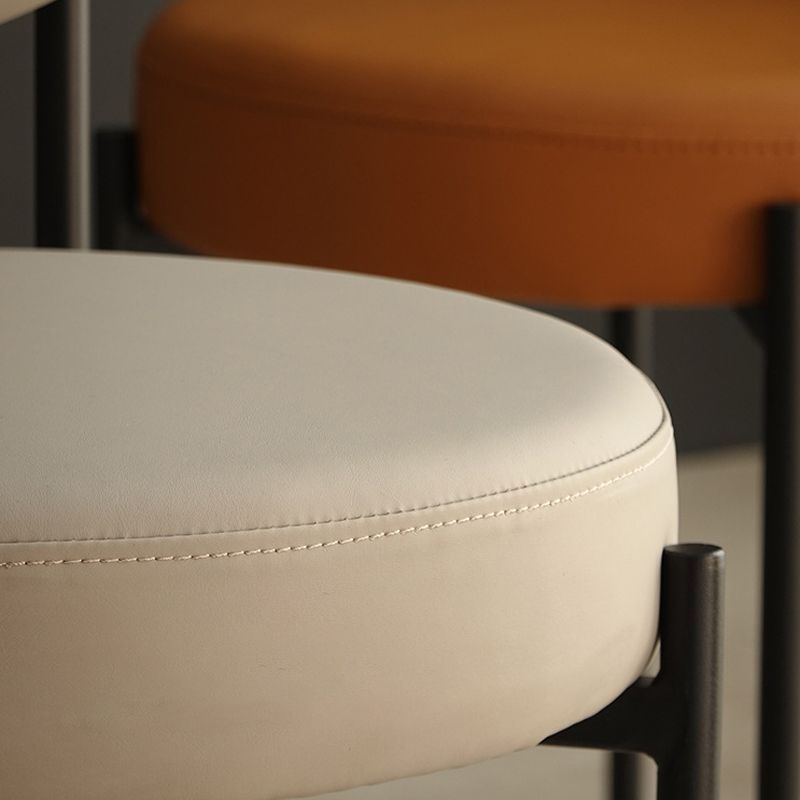 Industrial Metal Dining Room Chair Open Back Dining Side Chair Clearhalo 'Dining Chairs' 'Dining Tables & Seating' 'dining_chair' 'furn' 'furn_dining_chair' 'Furniture' 'Kitchen & Dining Furniture' 1200x1200_865ace9f-f65f-437e-9b8a-673a38b6ed94