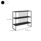 Contemporary Horizontal Metal Bookshelf Open Back Bookcase with Shelves Clearhalo 'Bookcases' 'furn' 'furn_bookcases' 'Furniture' 'Office Furniture' 1200x1200_865c888f-b15b-431f-8fbf-93ccfdb1e1ac