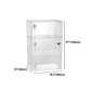 Moderne acryl display Stand Clear Display Cabinet met verstelbare planken