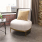 Upholstered Accent Armchair 4 Legs Sewn Pillow Back Accent Chair Clearhalo 'Accent Chairs' 'accent_chairs' 'Chairs & Seating' 'furn' 'furn_accent_chairs' 'Furniture' 'Living Room Furniture' 1200x1200_86603880-8f78-4a16-89cc-907679a07678