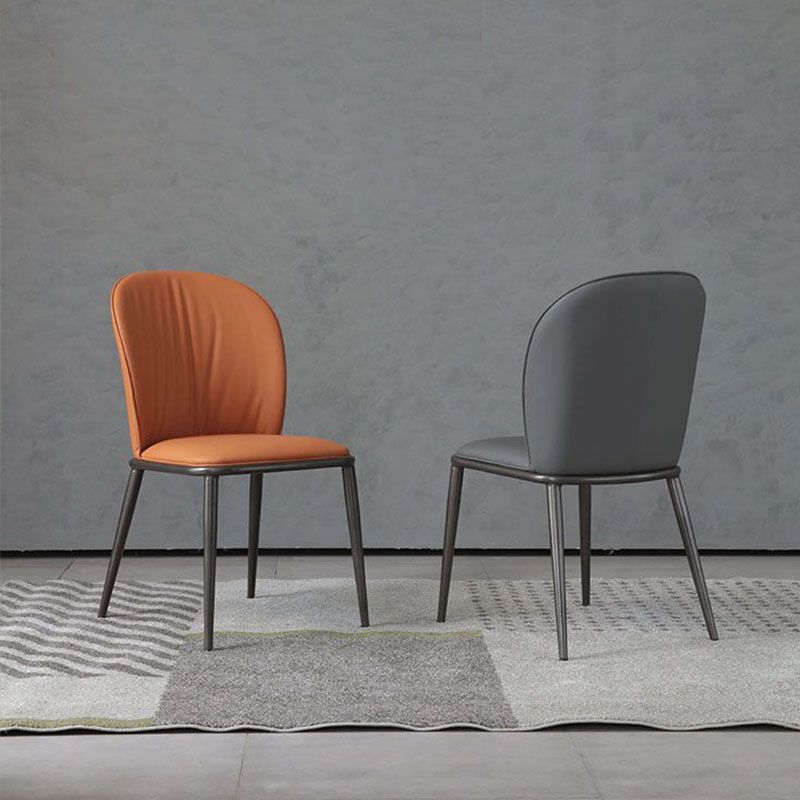 Industriële stijl stoel eetstoelen zonder melaten met metalen benen voor thuis