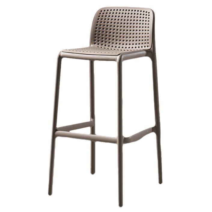 Contemporary Bristol Stackable Stool Matte Finish Plastic Barstool Clearhalo 'Bar Furniture' 'Bar Stools' 'bar_stools' 'furn' 'furn_bar_stools' 'Furniture' 'furniture_bar_stools' 'Kitchen & Dining Furniture' 1200x1200_8665d441-d4c2-40a0-93db-5ab3cc36682b