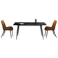 Sintered Stone Industrial Dining Table 4 Legs Base Rectangle Table for Home Clearhalo ' dining_table' 'Dining Tables & Seating' 'Dining Tables' 'furn' 'furn_dining_table' 'Furniture' 'furniture_dining_table' 'Kitchen & Dining Furniture' 'kitchen&dining_furn' 'kitchen' 'kitchen_dining_table' 1200x1200_86690c6f-1d7c-4a35-840d-3bcb124686d6