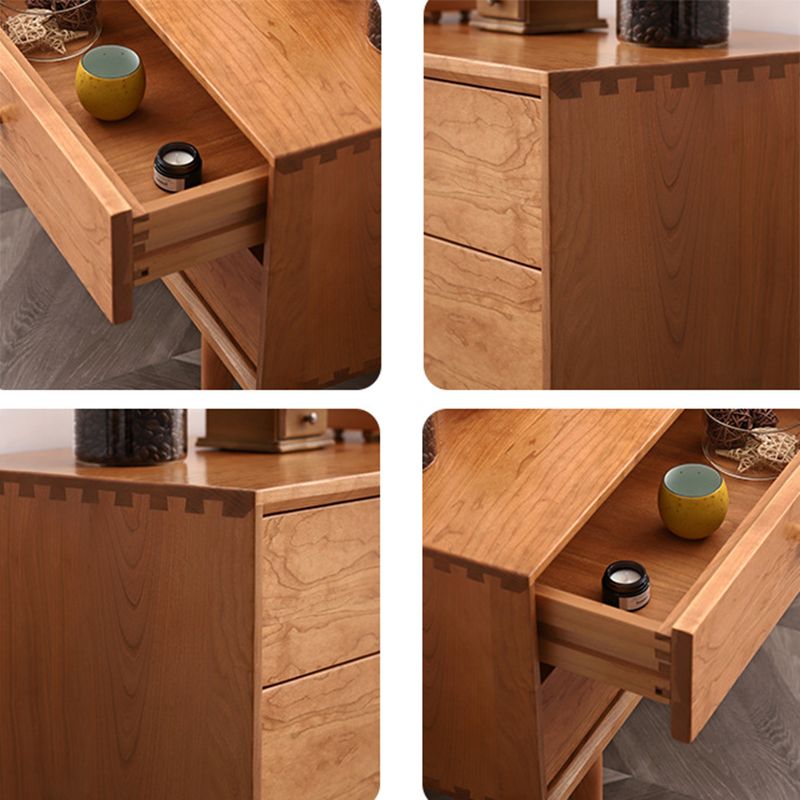 Scandinavian TV Stand Console Wooden TV Media Stand with Drawers Clearhalo 'furn' 'furn_tv_stands_entertainment_centers' 'Furniture' 'Living Room Furniture' 'TV Stands & Entertainment Centers' 'TV Stands & Media Storage Furniture' 'tv_stands_entertainment_centers' 1200x1200_8669b263-0db6-40aa-b8b3-6c0b210125d6